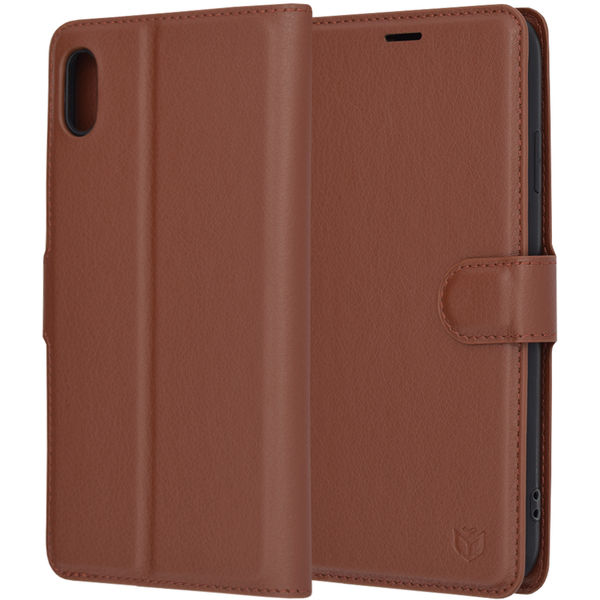 Techsuit - Leather Folio - iPhone XS Max - Brown
