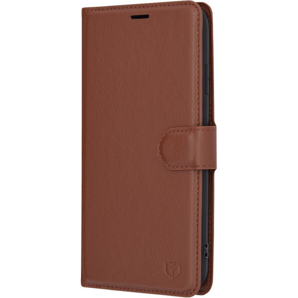Techsuit - Leather Folio - iPhone XS Max - Brown