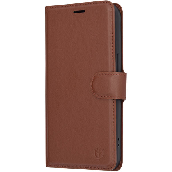 Techsuit - Leather Folio - iPhone 14 - Brown