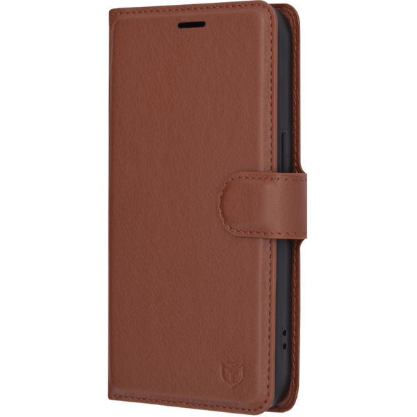 Techsuit - Leather Folio - iPhone 14 Pro - Brown