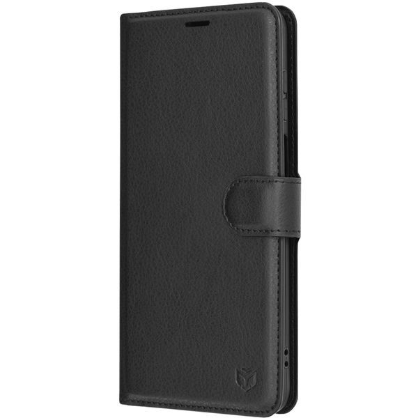 Techsuit - Leather Folio - Motorola Moto E22s - Black