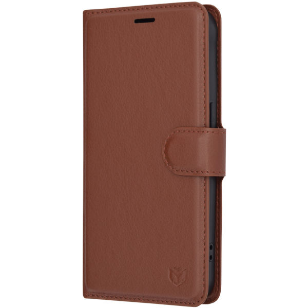 Techsuit - Leather Folio - iPhone 15 Pro - Brown
