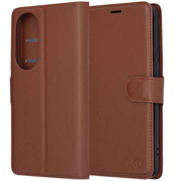 Techsuit - Leather Folio - Honor 90 - Brown