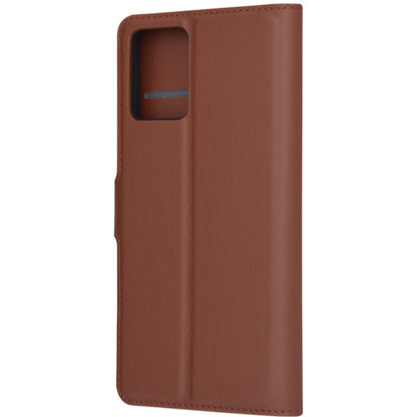 Techsuit - Leather Folio - Motorola Moto G54 - Brown