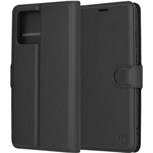 Techsuit - Leather Folio - Motorola Moto G84 - Black