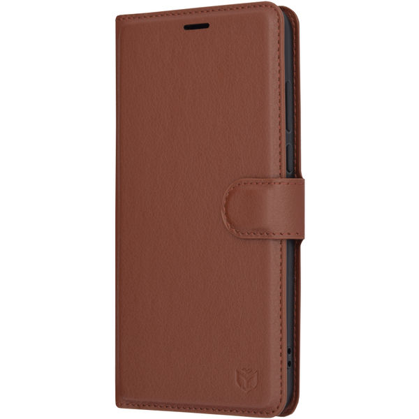 Techsuit - Leather Folio - Motorola Moto G84 - Brown