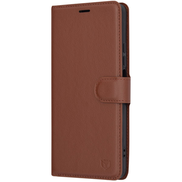 Techsuit - Leather Folio - Xiaomi Redmi Note 13 5G - Brown