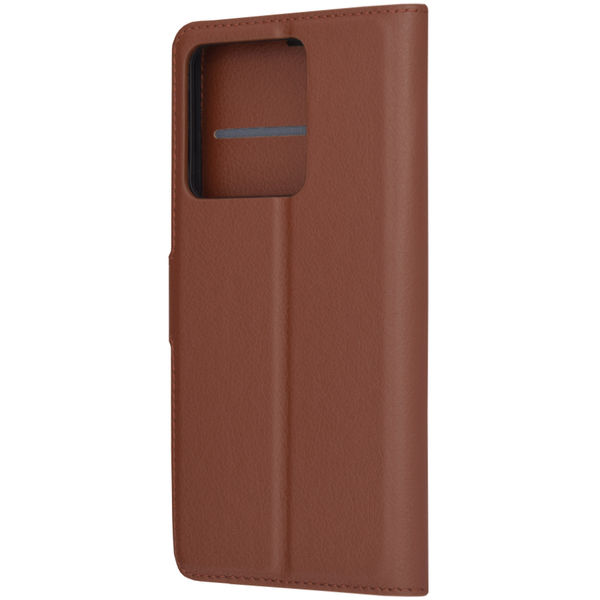 Techsuit - Leather Folio - Xiaomi Redmi Note 13 5G - Brown