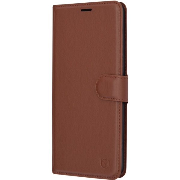 Techsuit - Leather Folio - Xiaomi Redmi Note 13 Pro+ 5G - Brown