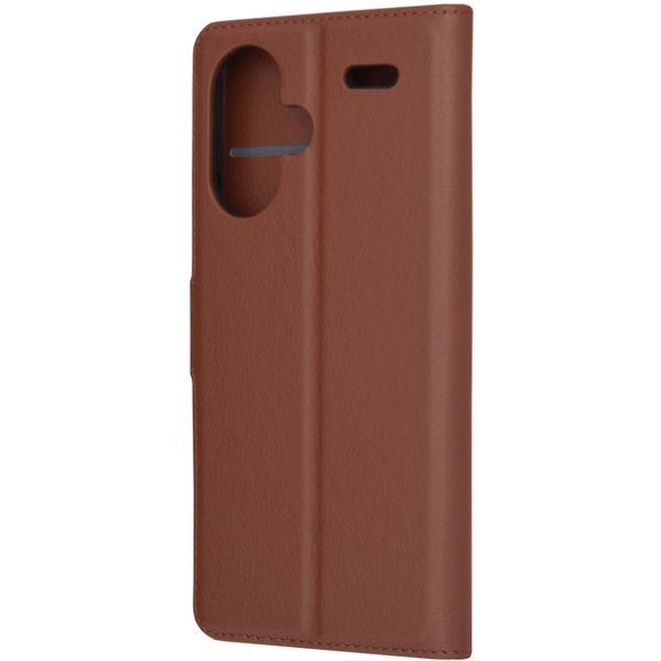 Techsuit - Leather Folio - Xiaomi Redmi Note 13 Pro+ 5G - Brown