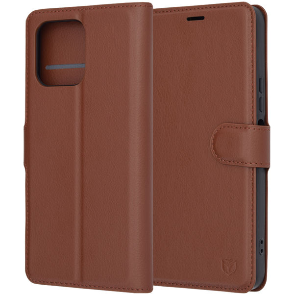 Techsuit - Leather Folio - Honor X6a - Brown