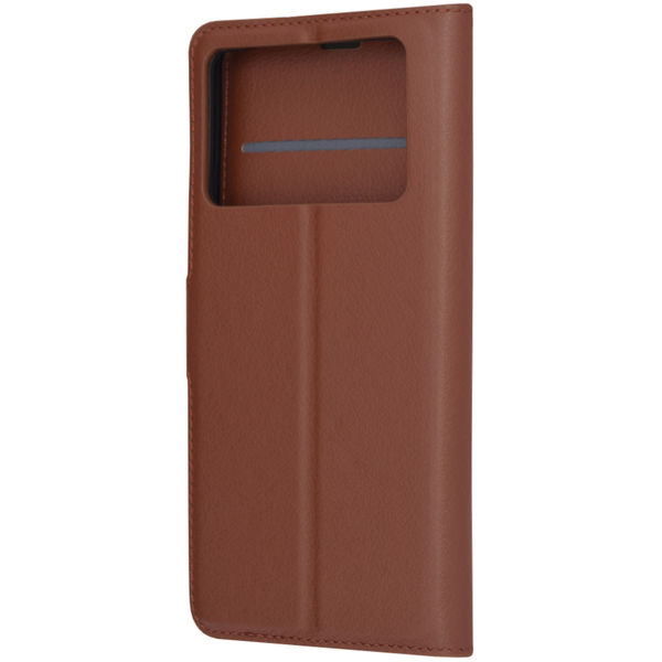 Techsuit - Leather Folio - Xiaomi Poco X6 Pro - Brown