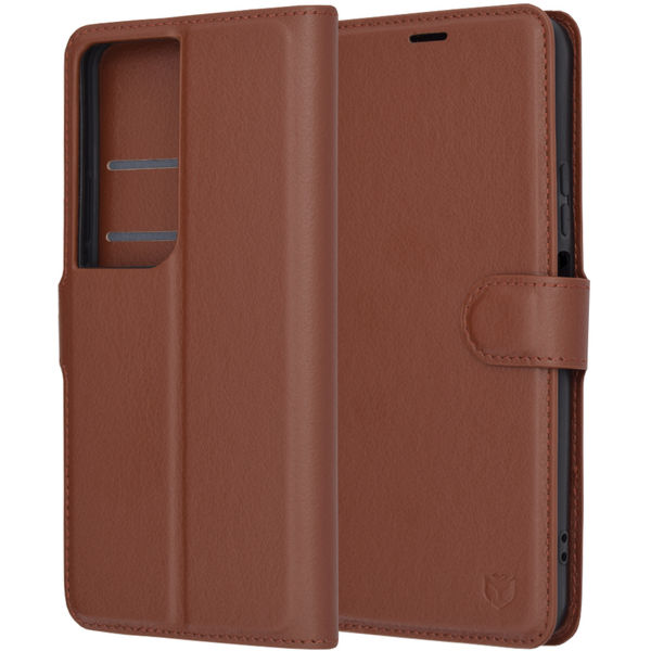 Techsuit - Leather Folio - Honor X7b / X7b 5G / 90 SMART - Brown