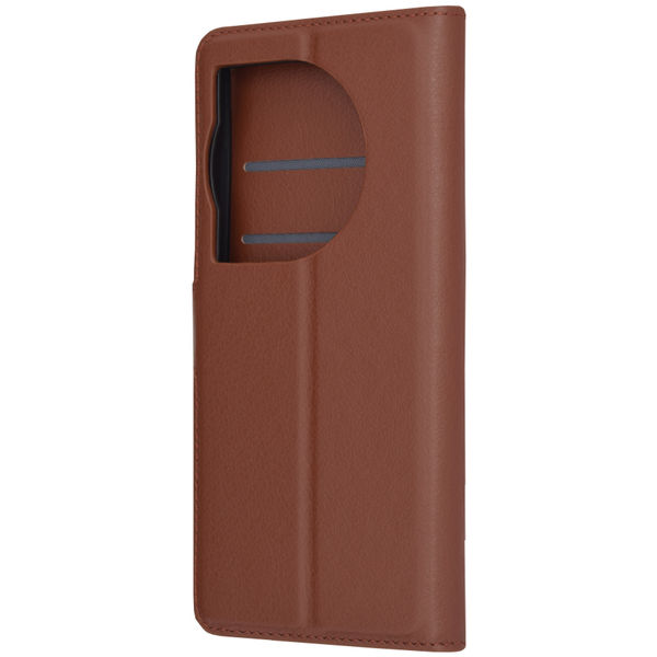 Techsuit - Leather Folio - OnePlus 12 - Brown