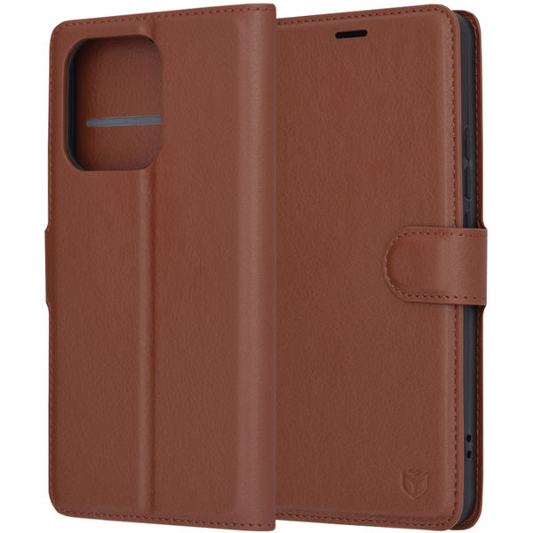 Techsuit - Leather Folio - Xiaomi Redmi Note 13 4G - Brown