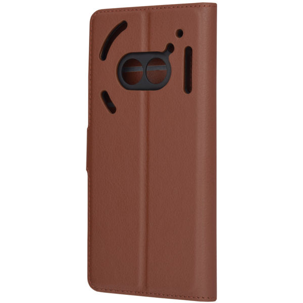 Techsuit - Leather Folio - Nothing Phone (2a) / (2a) Plus - Brown
