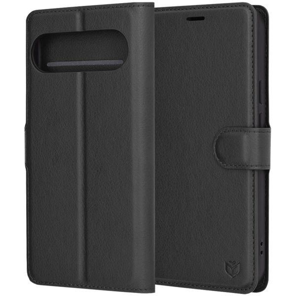 Techsuit - Leather Folio - Google Pixel 9 Pro XL - Black