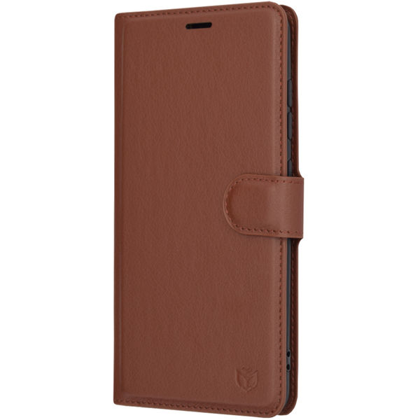 Techsuit - Leather Folio - Samsung Galaxy A51 4G - Brown