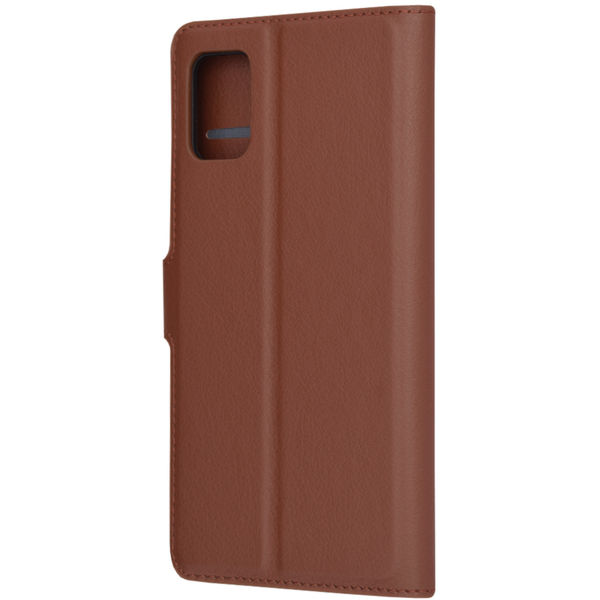 Techsuit - Leather Folio - Samsung Galaxy A51 4G - Brown