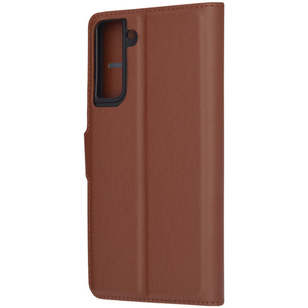 Techsuit - Leather Folio - Samsung Galaxy S21 5G - Brown