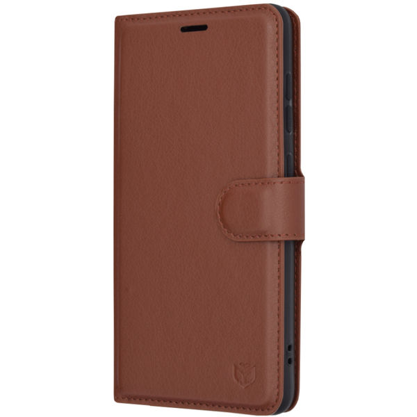 Techsuit - Leather Folio - Samsung Galaxy S21 FE 5G - Brown