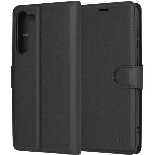 Techsuit - Leather Folio - Samsung Galaxy S23 Plus - Black
