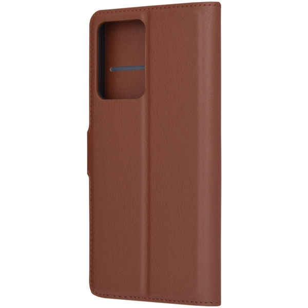 Techsuit - Leather Folio - Xiaomi Redmi Note 12 Pro 5G - Brown
