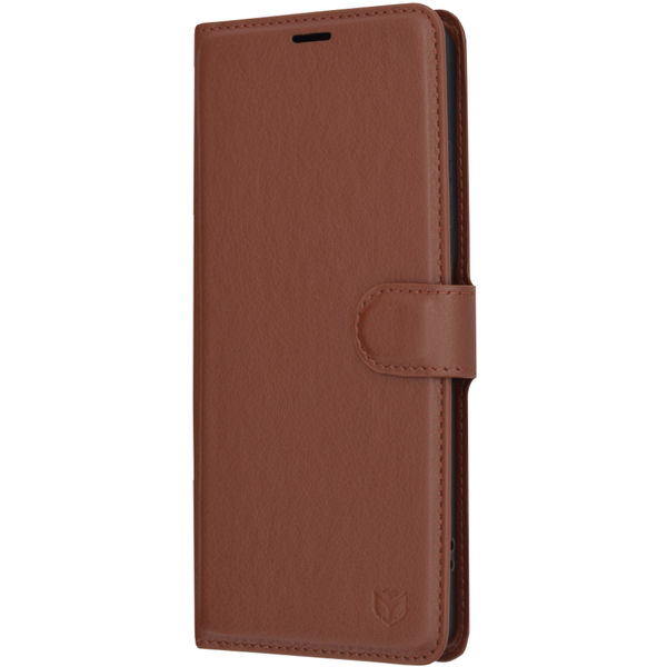 Techsuit - Leather Folio - OnePlus 12R - Brown