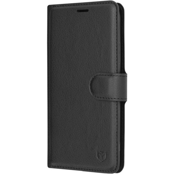 Techsuit - Leather Folio - iPhone X / iPhone XS - Black