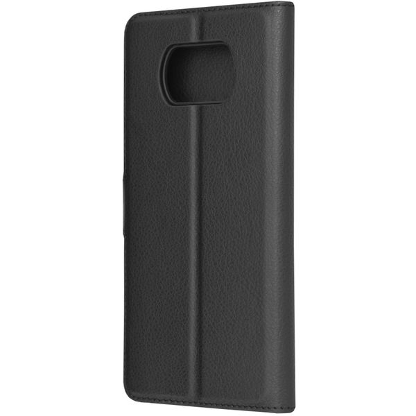 Techsuit - Leather Folio - Xiaomi Poco X3 / Poco X3 NFC / Poco X3 Pro - Black