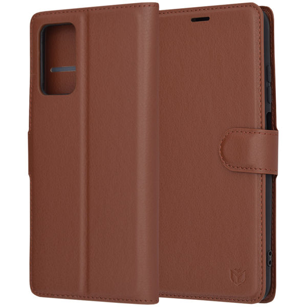 Techsuit - Leather Folio - Xiaomi Redmi 10 / Redmi 10 2022 - Brown