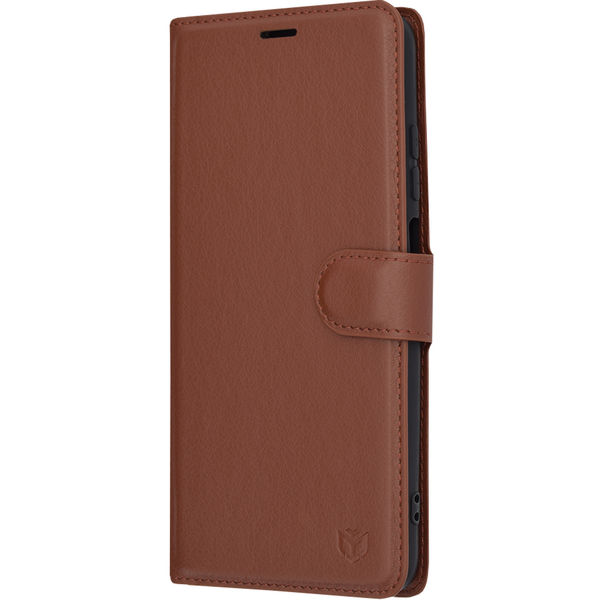 Techsuit - Leather Folio - Xiaomi Redmi 10 / Redmi 10 2022 - Brown