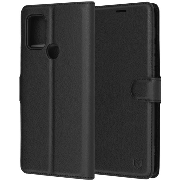 Techsuit - Leather Folio - Motorola Moto G10 / Moto G20 / Moto G30 - Black