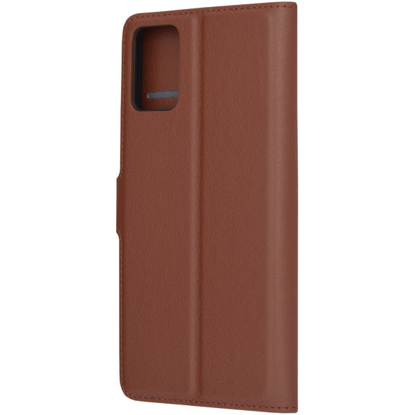 Techsuit - Leather Folio - Motorola Moto E22 / Moto E22i - Brown