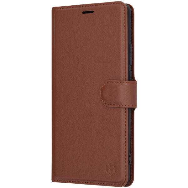 Techsuit - Leather Folio - Motorola Edge 40 / Edge (2023) - Brown