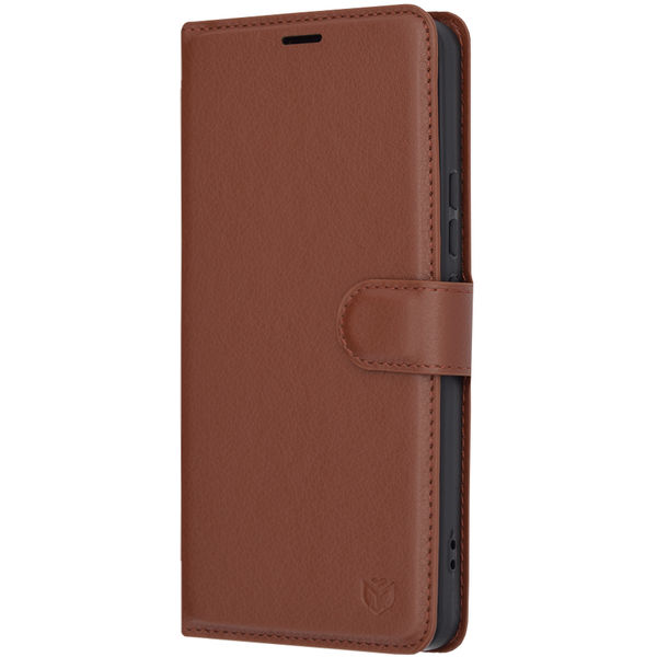 Techsuit - Leather Folio - Xiaomi Redmi Note 13 Pro 5G / Poco X6 - Brown