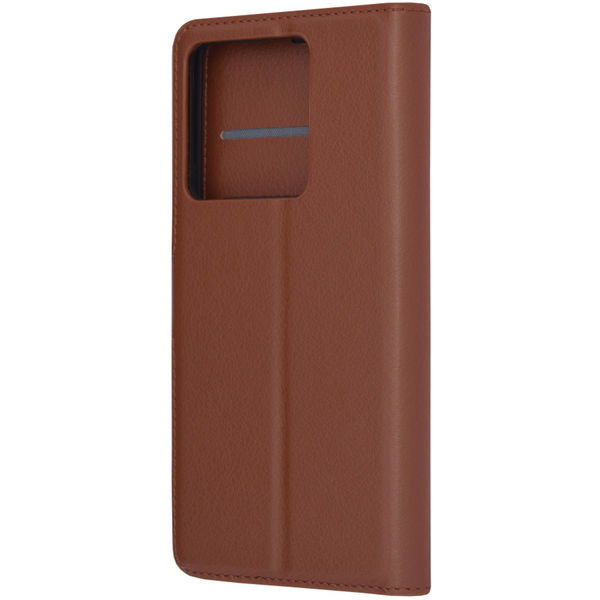 Techsuit - Leather Folio - Xiaomi Redmi Note 13 Pro 5G / Poco X6 - Brown