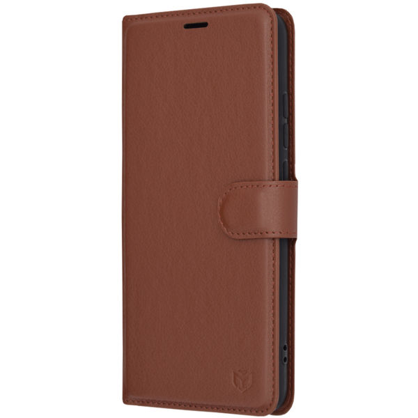 Techsuit - Leather Folio - Xiaomi Redmi 13C 4G / 13C 5G / C65 - Brown