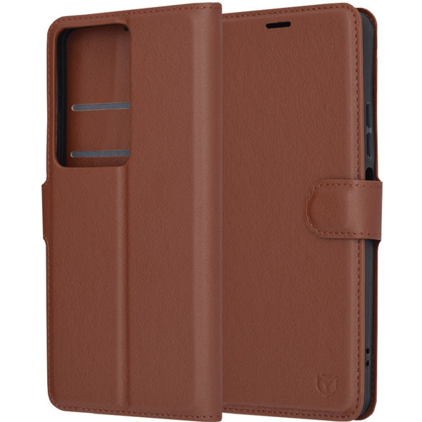 Techsuit - Leather Folio - Oppo A79 5G / OnePlus Nord N30 SE - Brown