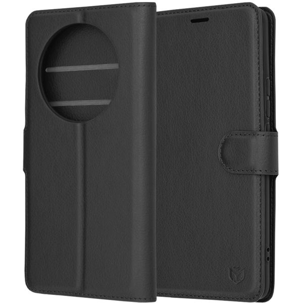 Techsuit - Leather Folio - Realme 12 Pro / 12 Pro+ - Black