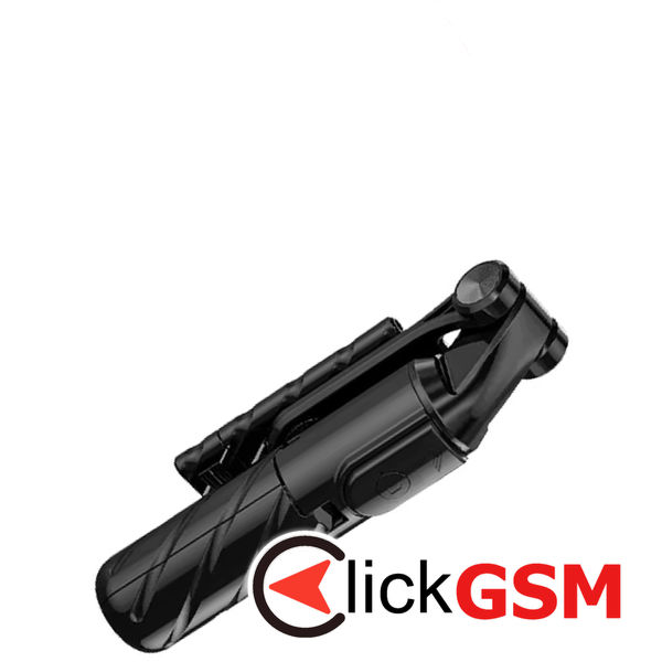 Techsuit - Mini Selfie Stick (K03) - Compact Tripod Mount with Bluetooth Remote Control, Foldable, 70cm - Black