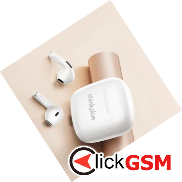 Lenovo - Wireless Earbuds ThinkPlus LivePods LP1 (21184) - Bluetooth, True Wireless, Half-In-Ear - White