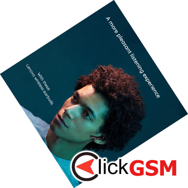 Lenovo - Wireless Earbuds ThinkPlus LivePods LP1 (21184) - Bluetooth, True Wireless, Half-In-Ear - White