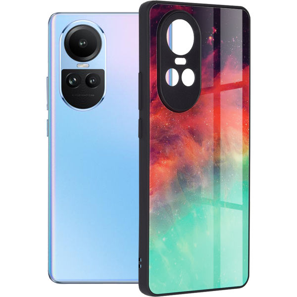 Techsuit - Glaze Series - Oppo Reno10 / Reno10 Pro - Fiery Ocean