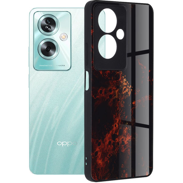 Techsuit - Glaze Series - Oppo A79 5G / OnePlus Nord N30 SE - Red Nebula