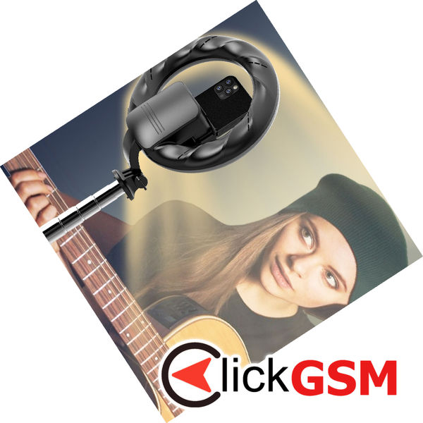 Techsuit - Selfie Stick (Q05s) - Stable Tripod with Bluetooth Remote Control and Ring Light, Stainless Steel, 170cm - Black