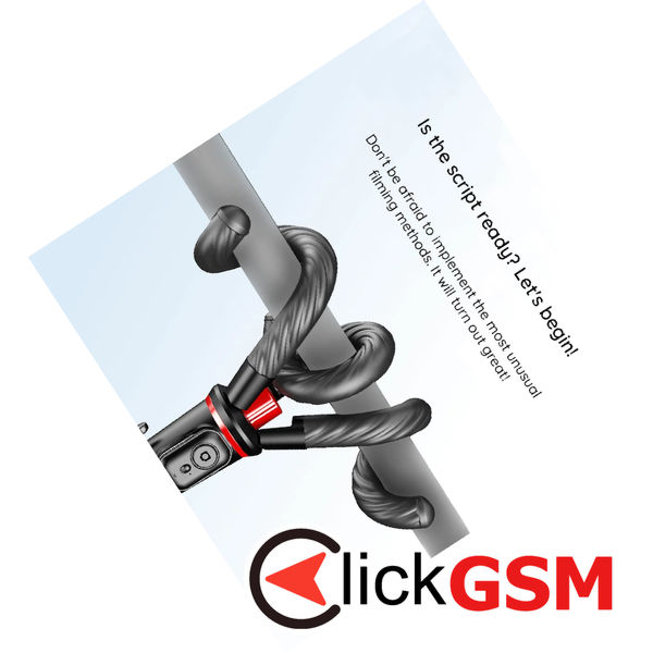 Techsuit - Selfie Stick (C03) - with Flexible Telescopic Pole Tripod, Remote Control, 360 Ball Head, 64cm - Black