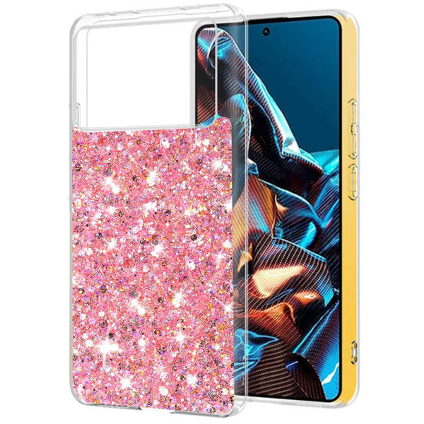 Techsuit - Sparkly Glitter - Xiaomi Poco X6 Pro - Pink