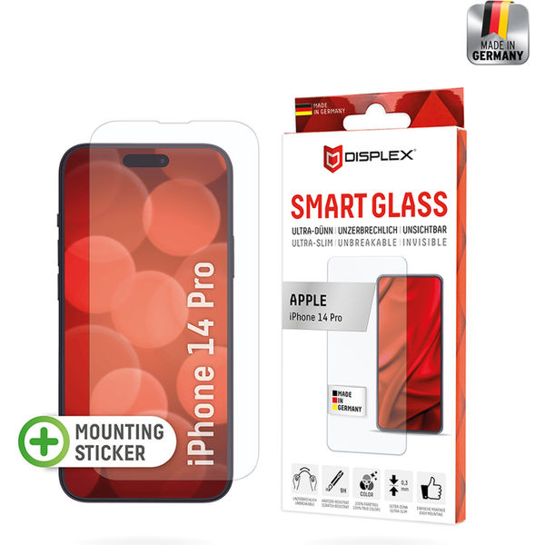 Displex - Premium Smart FlexiGlass - iPhone 14 Pro - Clear