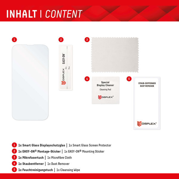 Displex - Premium Smart FlexiGlass - Samsung Galaxy A34 5G - Clear